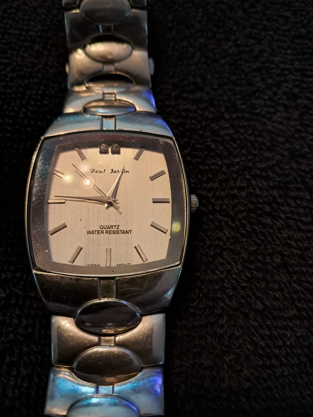 Paul Jardin Silver Quartz Watch - Silver Dial